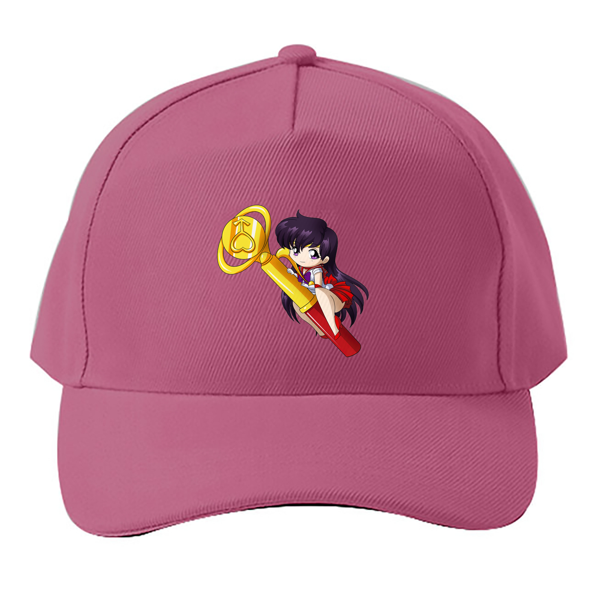 （画像用） 美少女戦士セーラームーン 火野レイ ひの レイ Sailor Moon Hino Rei （セーラーマーズ,Sailor Mars） ベースボールキャップ 綿100％ 男女兼用 帽子 スポーツ